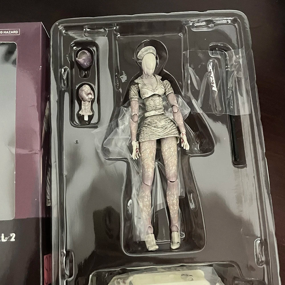 Figma Silent Hill 2 Figure Red Pyramd Thing Figma SP055 Bubble Head Nurse Sp061 Action Figure PVC Collectible Model Doll Toys