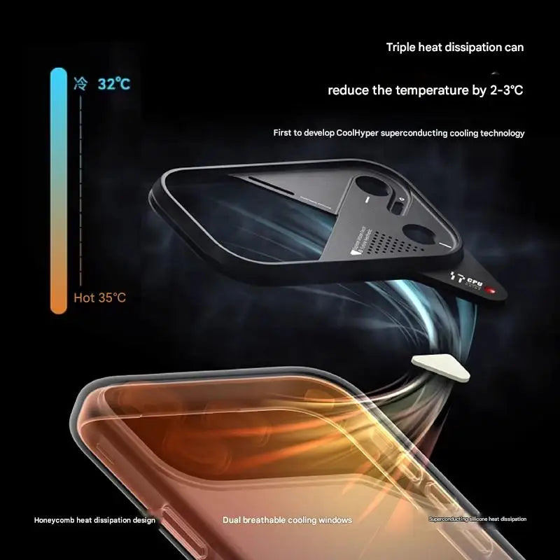 AULUMU Frosted Mobile Phone Case for IPhone 17 Pro Max Luminous Translucent Full-Inclusive Anti-fall Magnetic Phone Case Gift
