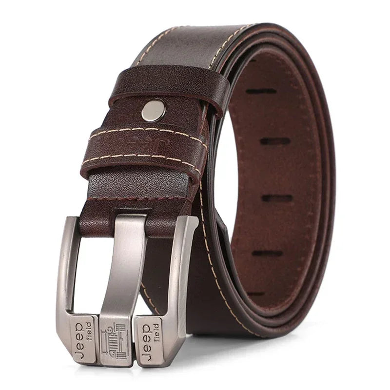 Men High Quality Genuine Leather Belt Luxury Brand Designer Belts Men Fashion Waist Straps for Jeans Trousers