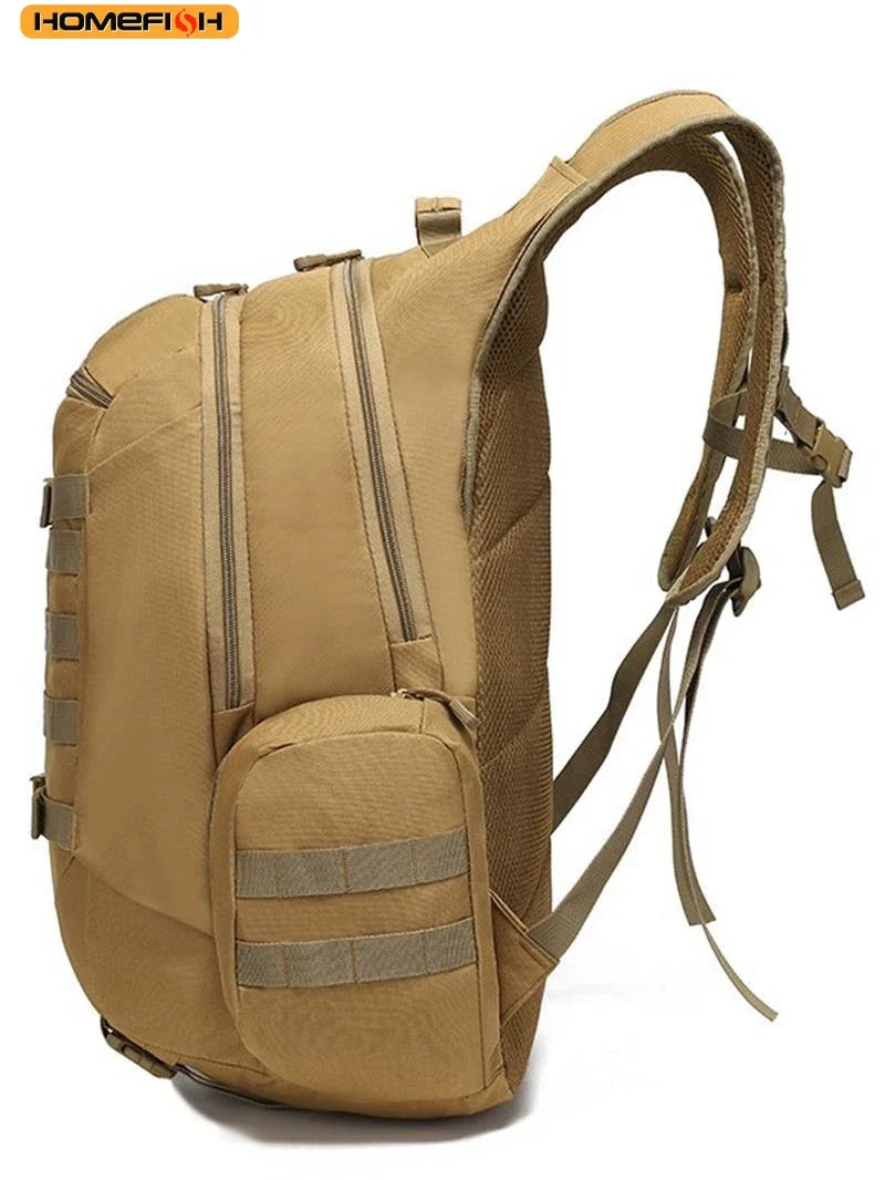 HOMEFISH 45L Waterproof Fishing Hunting Backpack Outdoor Rucksacks Tactical Sports Camping Hiking Trekking Bags