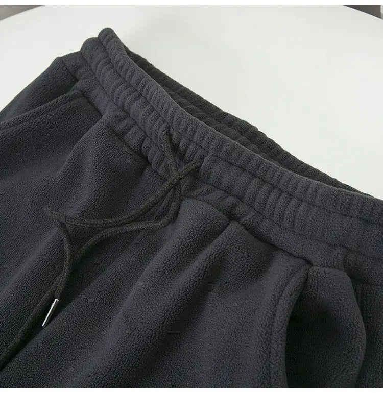 Harem Pants Women Unisex Loose Wide Leg Sweatpants High Waist Drawstring