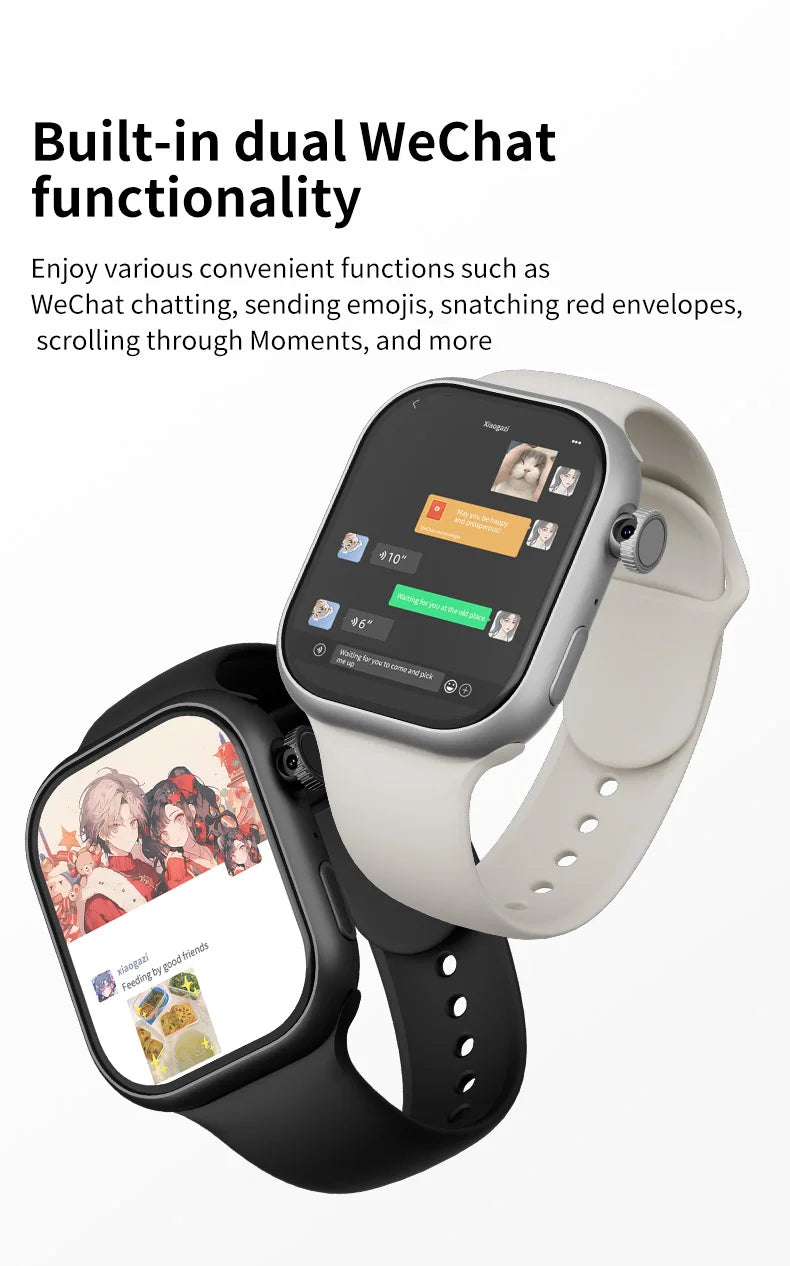 VP19 Pro Android Touch ID 5G Smartwatch 1580Mah Battery Smartwatch With 800W Pull-out Camera Free Download APP WIFI GPS Amoled