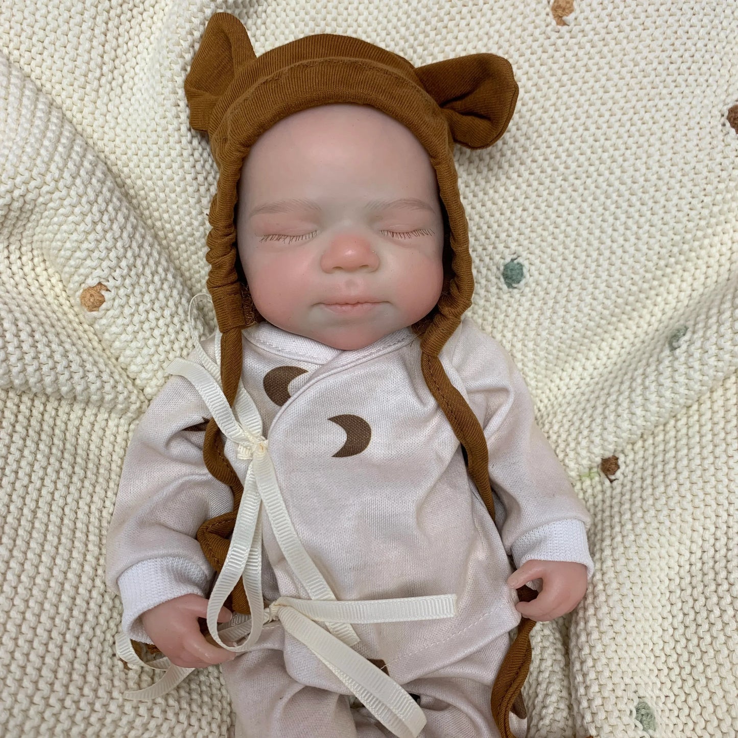 AnjoDoll 13Inch Open Mouth Pascale Reborn Doll Full Body Soft Silicone Girl Painted Doll Toys reborn de silicone real cuerpo