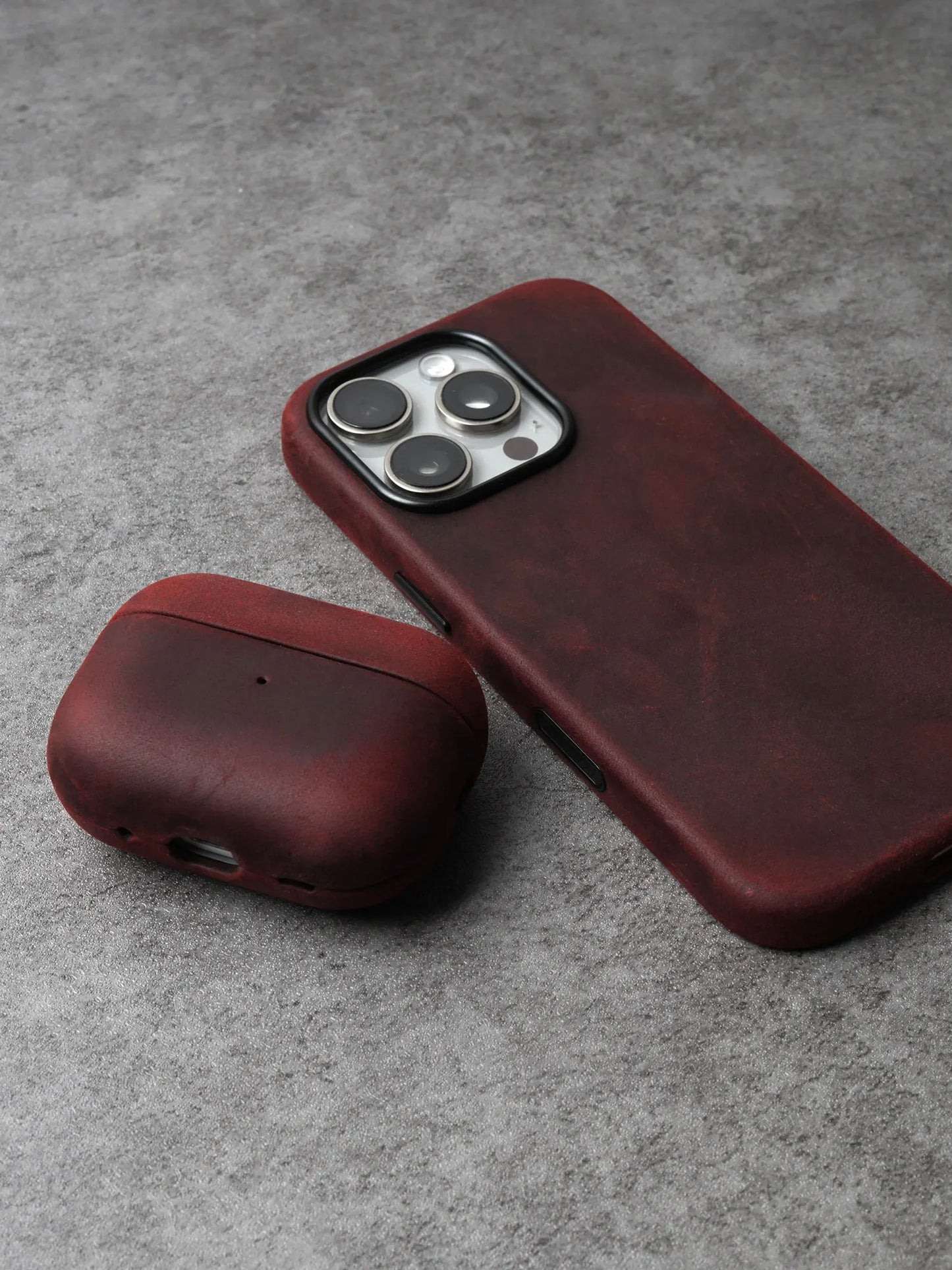 Genuine Leather Case for iPhone 17 16 15 Pro Max Magnetic PULL-UP Cowhide Phone Cover
