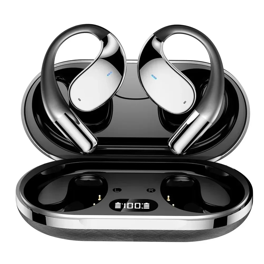 Wireless Translation Earbuds HIFI Bass ENC Noise Reduction 144 Languages Real Time Ai OWS Open Bluetooth 5.4 Headphones