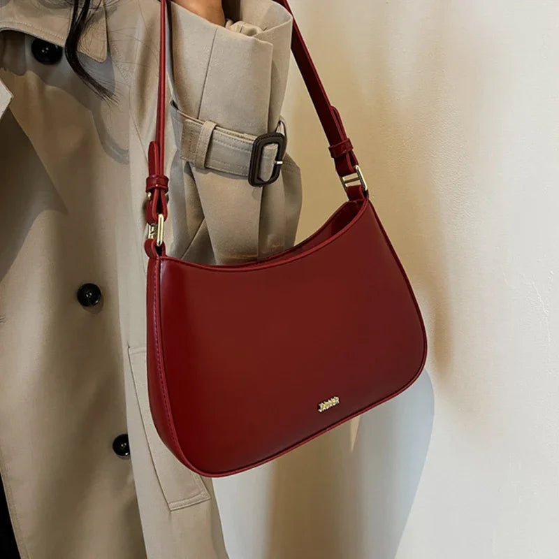 Shoulder Bags for Women Texture Leather Crossbody Bag