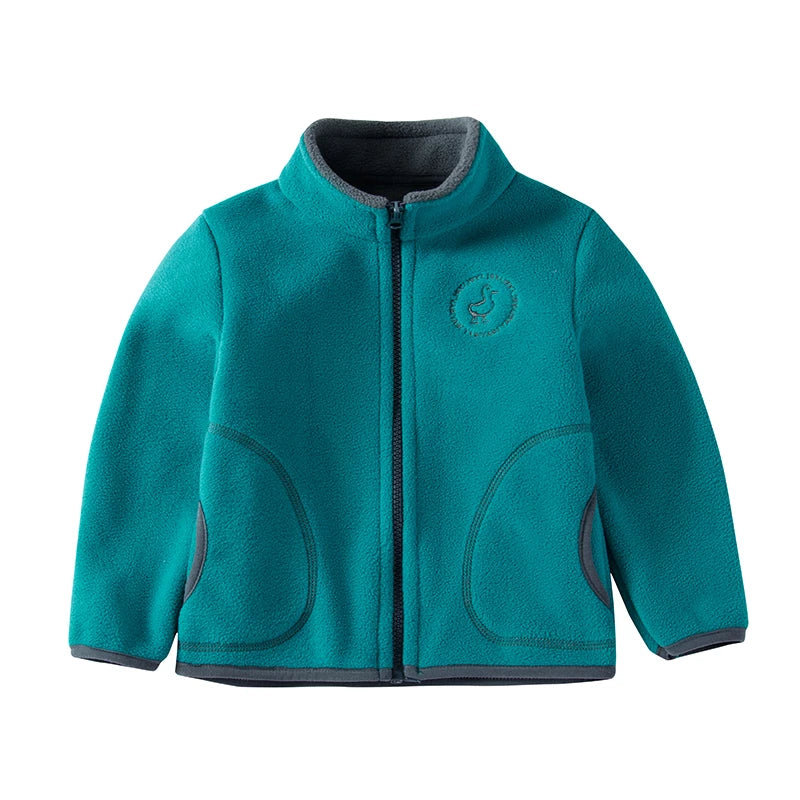 Fleece Jacket for Kids Girl Toddler Boy Jacket for Teens Baby Child Sweatshirt Zipper