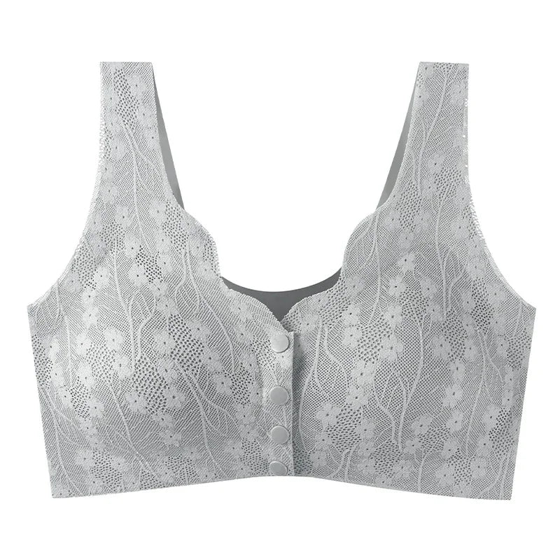 Wireless Brassiere Women Underwear Push Up Elderly Middle-Aged Bra Breathable Bras