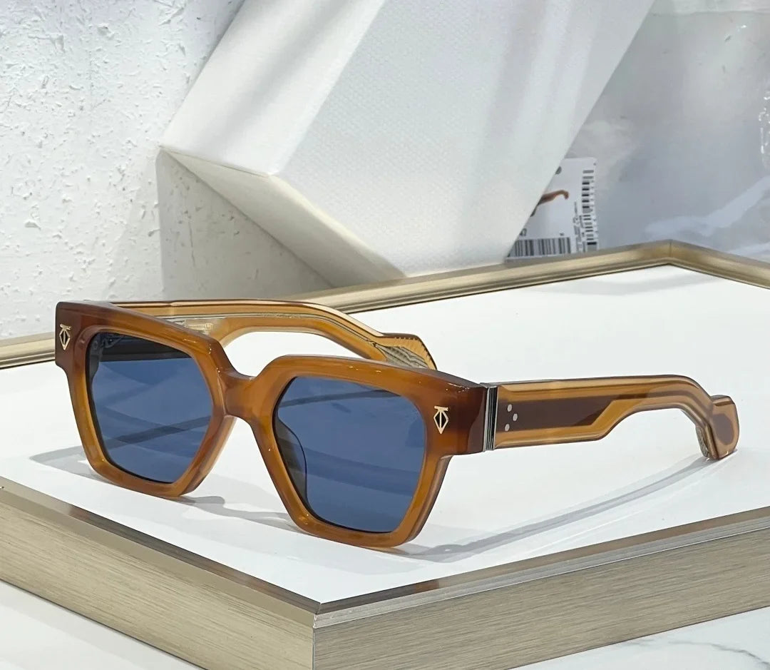 UTOPIA SIZE 53-19 Top High Quality Sunglasses for Men Classic Women Luxury Brand Designer Fashion sun glasses UV400 With box
