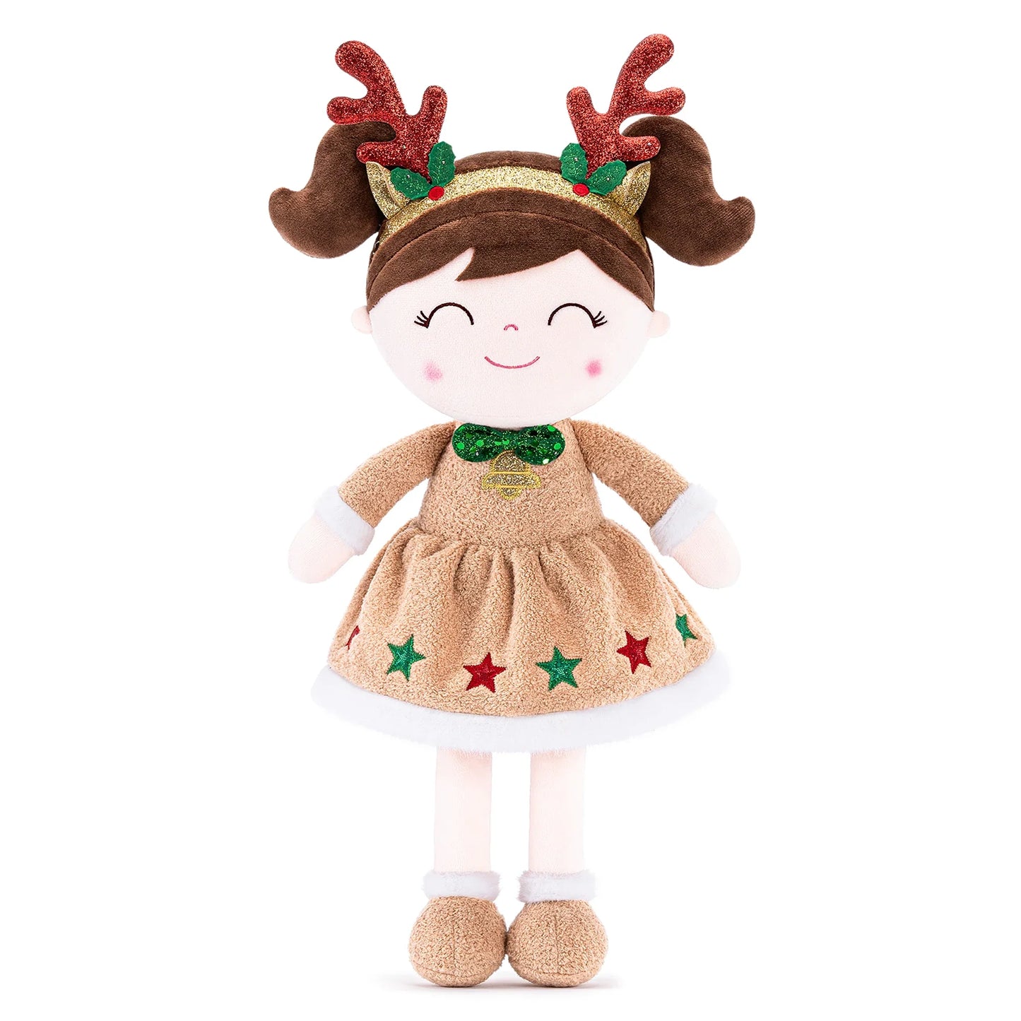NEW Gloveleya Christmas  Plush Doll Baby Dolls, Soft Plush Princess Plush Toys, Ideal Christmas Gift Baby's first Birthday Gift