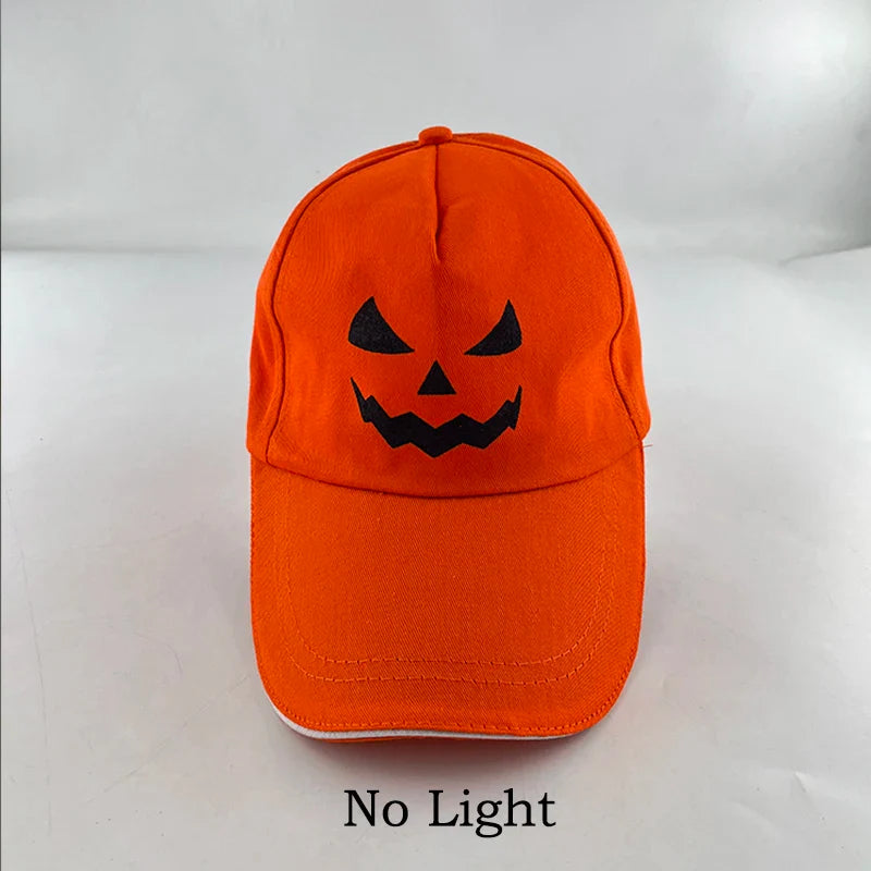 Hot LED Light Up Baseball Cap Neon Colorful Glowing Adjustable Sun Hats For Women Men Night Running Caps Travel Supplies