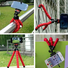 Mini Flexible Sponge Octopus Tripod for IPhone Samsung Xiaomi Huawei Mobile Phone