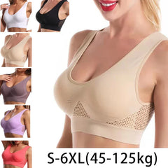 Women Sports Bra Large Size No Steel Ring Seamless Underwear