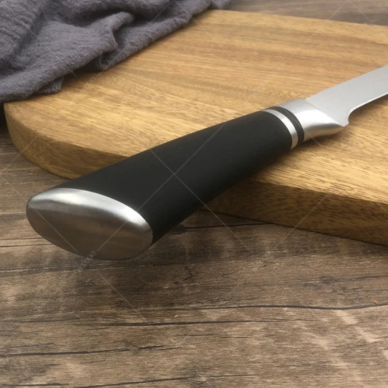 Japanese Chef Sashimi Knife Salmon Cleaver Stainless Steel Butcher's Meat Cutting