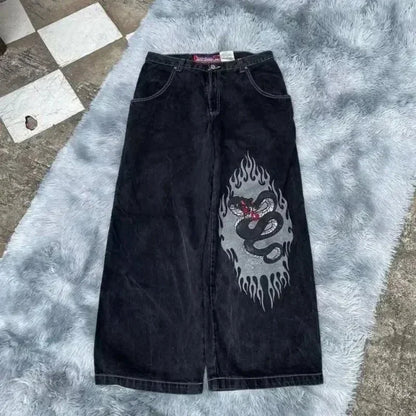 JNCO Baggy Jeans: Y2K Jeans Hip Hop