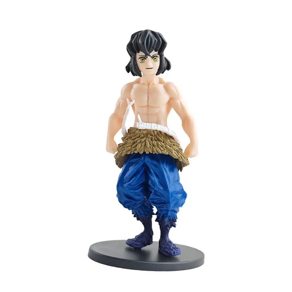 16cm Anime Demon Slayer Kimetsu no Yaiba Figure Kamado Tanjirou Action Figure Agatsuma Zenitsu Nezuko Warrior PVC Doll Model Toy