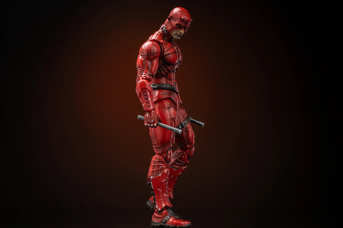 In Stock - FlefToys Marvel Daredevil Classic Red Shadowland Reborn Black 8" Action Figure Devil Defenders Matt Murdock Legends