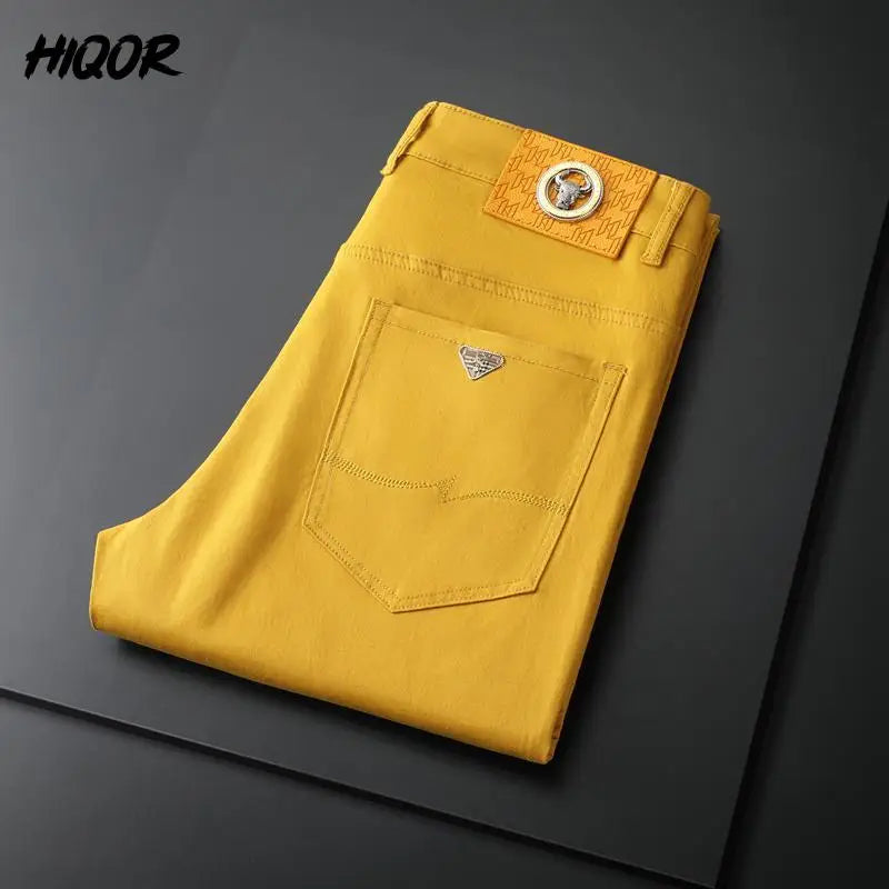 Men Spring Autumn Casual Long Trousers Male Suit Pants