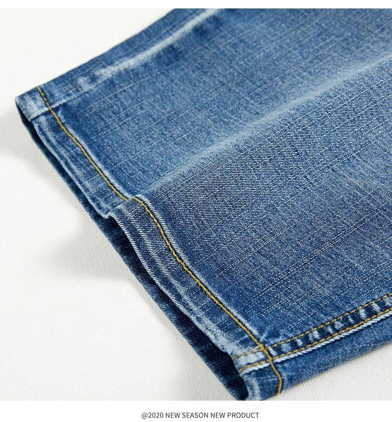 4 Model Classic Style Men's Slim Denim shorts Summer New Business Fashion Thin Stretch Short Casual Pants Male