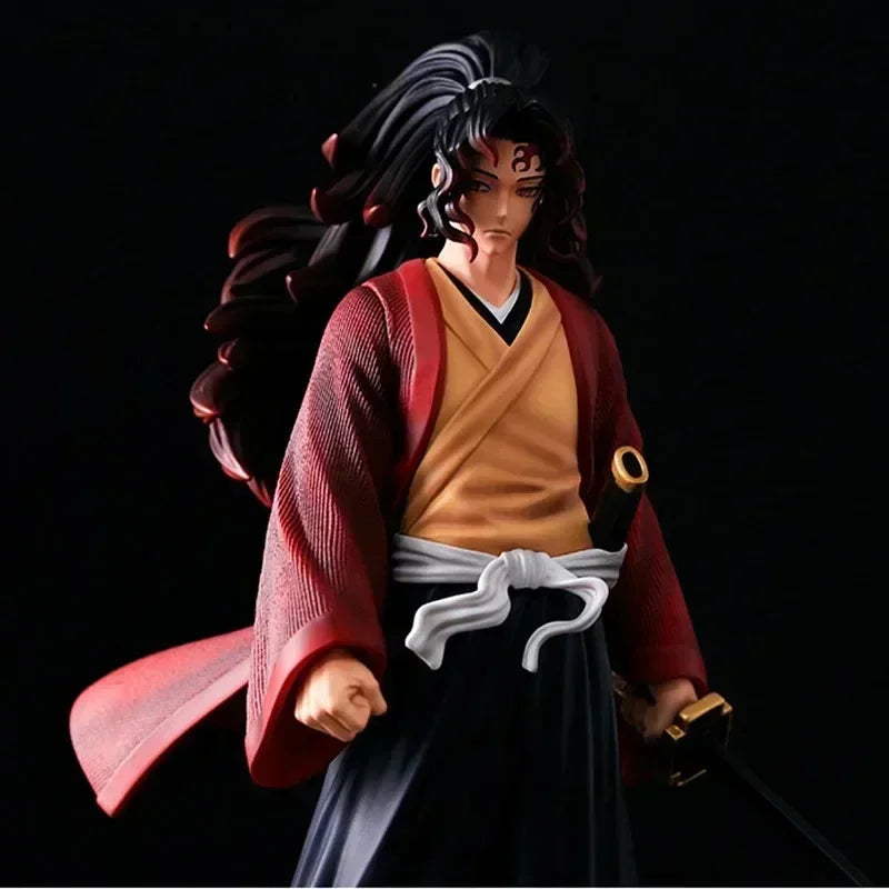 Anime Demon Slayer Kimetsu No Yaiba Figure Giyuutarou Daki Kokushibo Tsugikuni Yoriichi Douma Inosuke Action Figures Model Toys