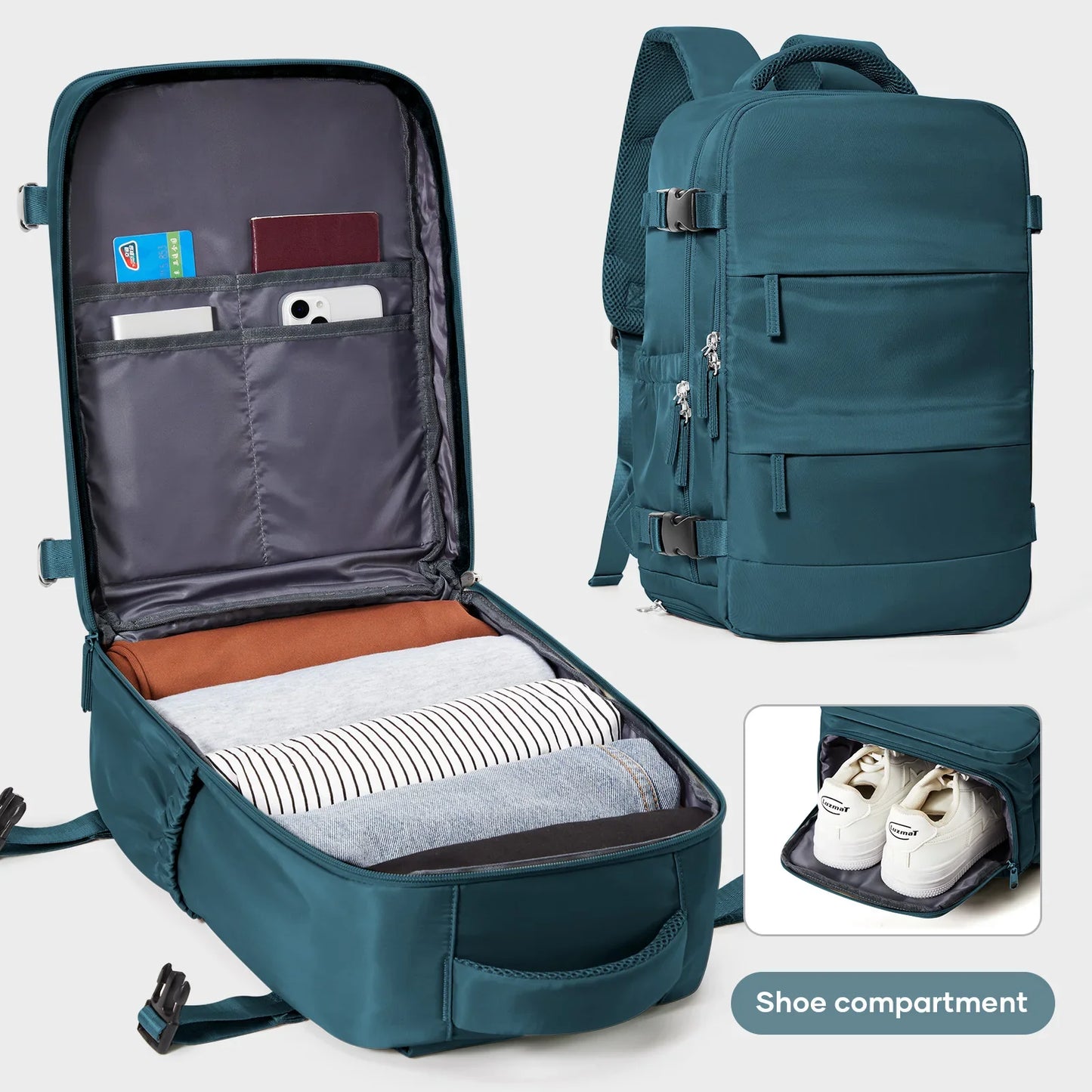 Backpack Travel 40x20x25 Ryanair Fashion Laptop Bag Women Waterproof backpack Cabin Bag Carry ons Notebook Backpack School Bag