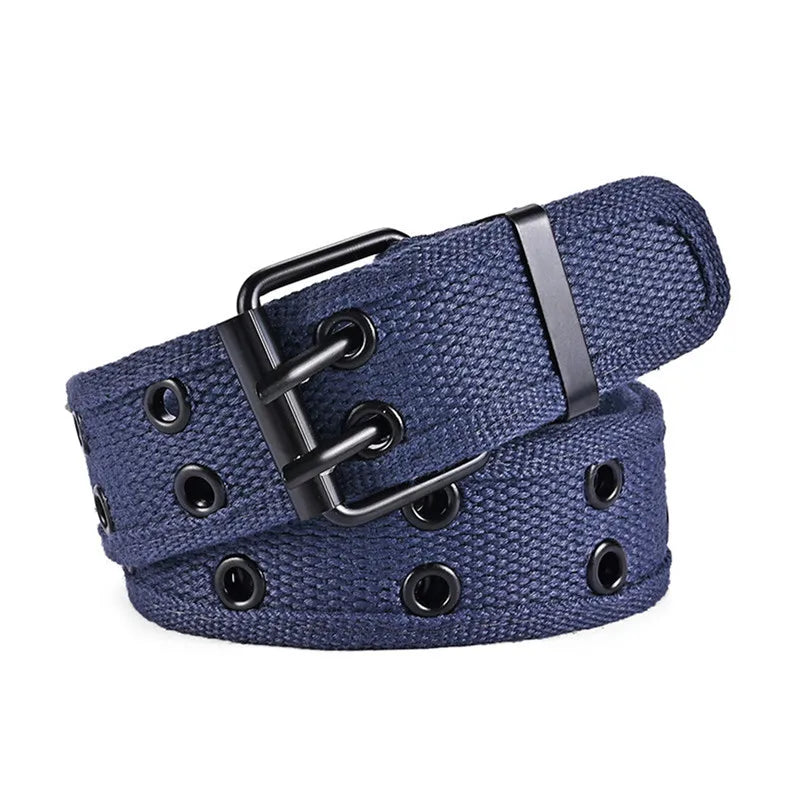 Men Belts Canvas Nylon Webbing Belt Fashion Casual Designer Unisex Belts High Quality Sports Military Strap Cargo Pants Belt