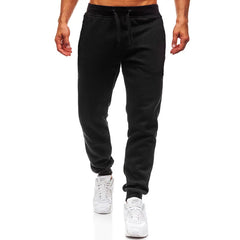 Men Casual Sports Pants Running Workout Jogging Long Pants Gym Sport