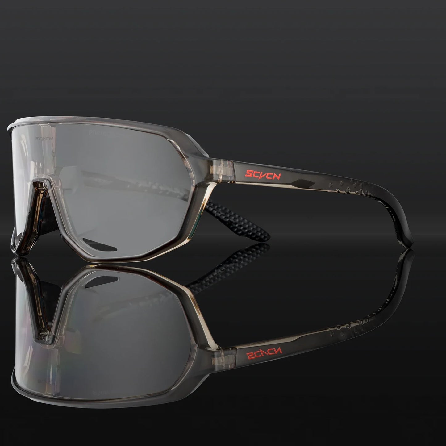 SCVCN Photochromic Cycling Sunglasses Cycling Glasses UV400 Bicycle Eyewear Sports MTB Outdoor Bike Goggles Sunglasses Eyepieces