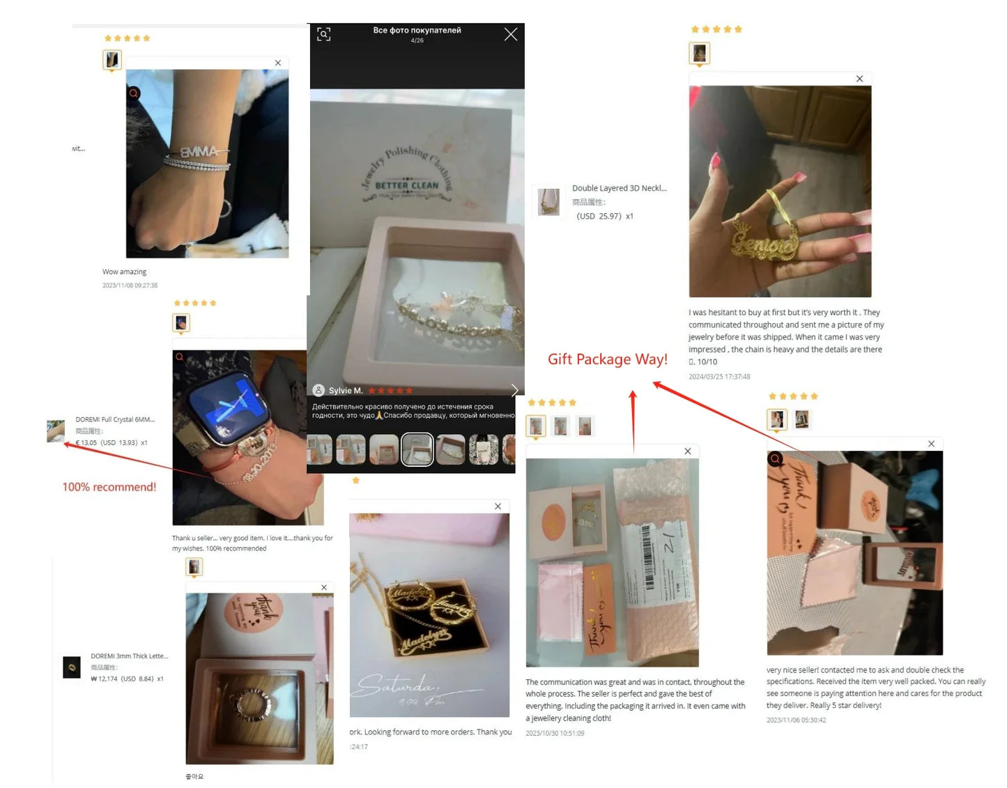 DOREMI Fat Bubble Slide Initial Letters Bracelet Full Crystal Letters Women Name DIY Sliding Slider Letter Bracelets