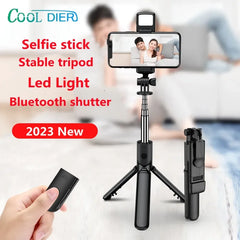 Selfie Tripod Bluetooth Wireless Extendable Portable Stand With Selfie Stick