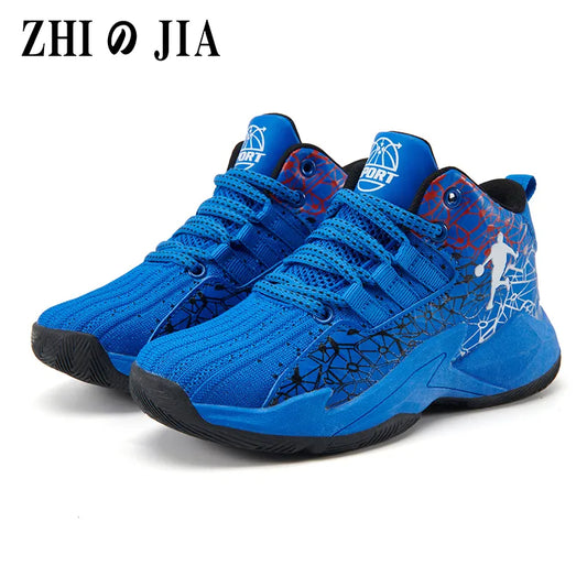 Kids Sneakers Boys Basketball Shoes Children's Casual Shoes Outdoor Training Running