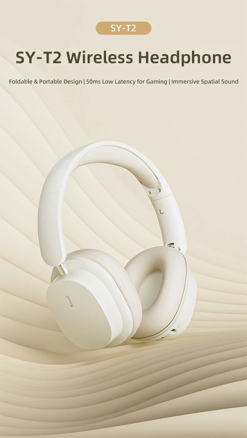 Original Bluetooth Headphone Headset SY-T2 High Quality Noise Reduction Wireless Microphone Wired Earphone Gamers Headphones