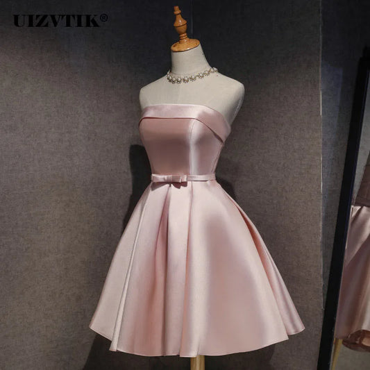 Homecoming Dresses: Party Dress Elegant Prom Evening Guest Mini Summer Dresses