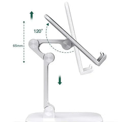 Desk Mobile Phone Holder Bracket For iPhone iPad Tablet Flexible Folding Lazy Desktop