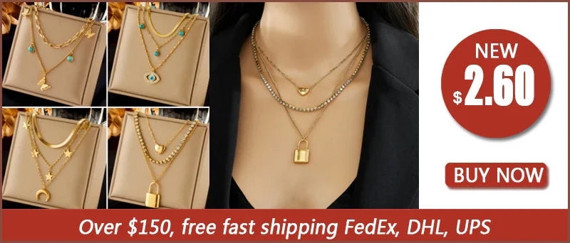 DIEYURO 316L Stainless Steel Heart-Shaped Tree Pendant Necklace For Women New Fashion Beads Choker Chains Jewelry Gift Party
