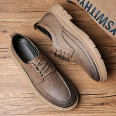 Spring and Autumn Leather shoes for men British business