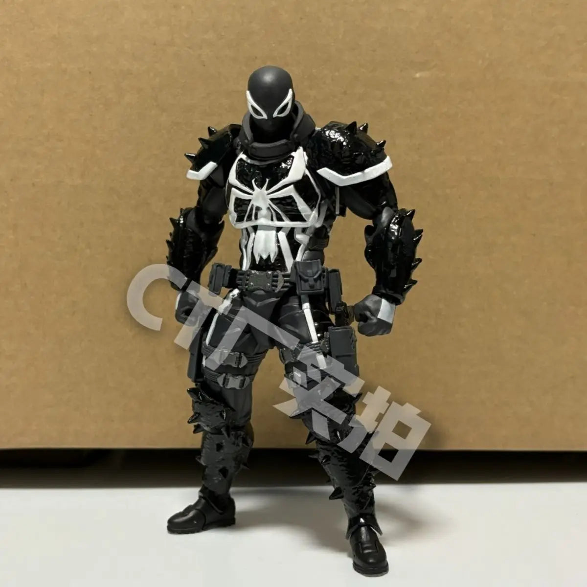 2024 Agent Venom Action Figure CT Version Kaiyodo Anime Figurine Marvel PVC Movable Collection Eugene Thompson Ko Model Toy Gfit