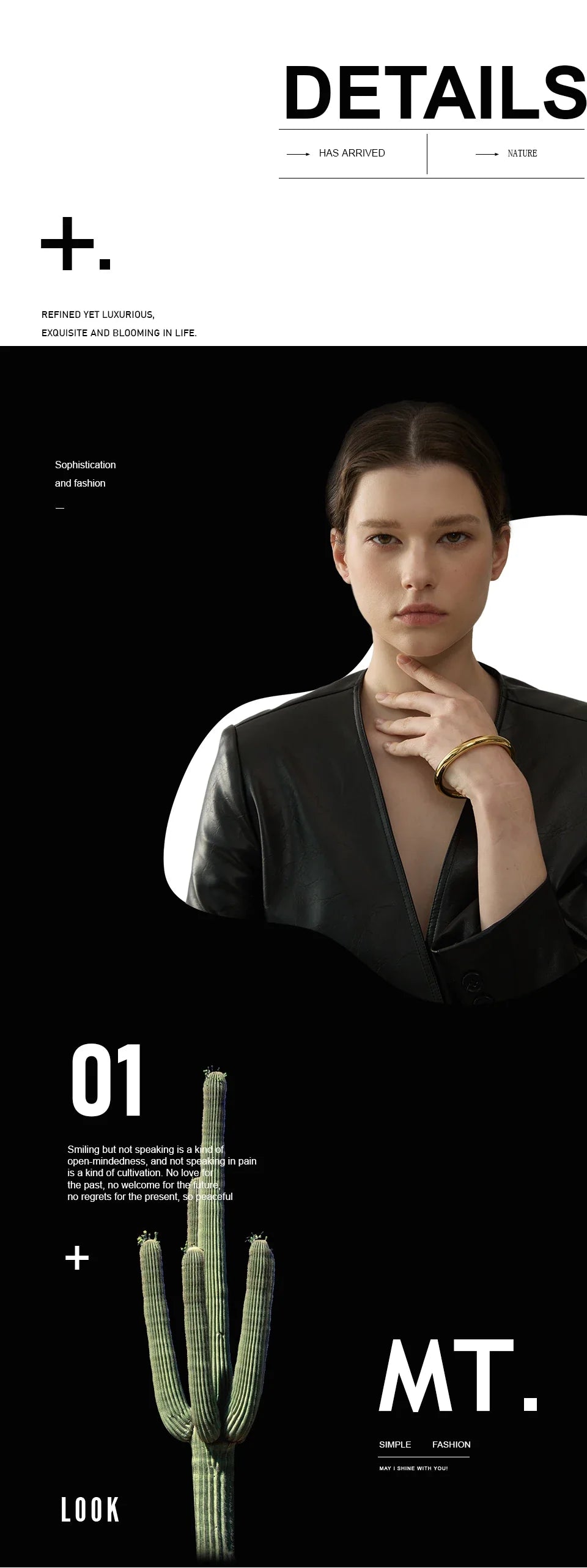 Yhpup 65mm Polished Textured Waterproof Stainless Steel Big Bracelet Bangle Statement Glossy Minimalist Jewelry High Quality