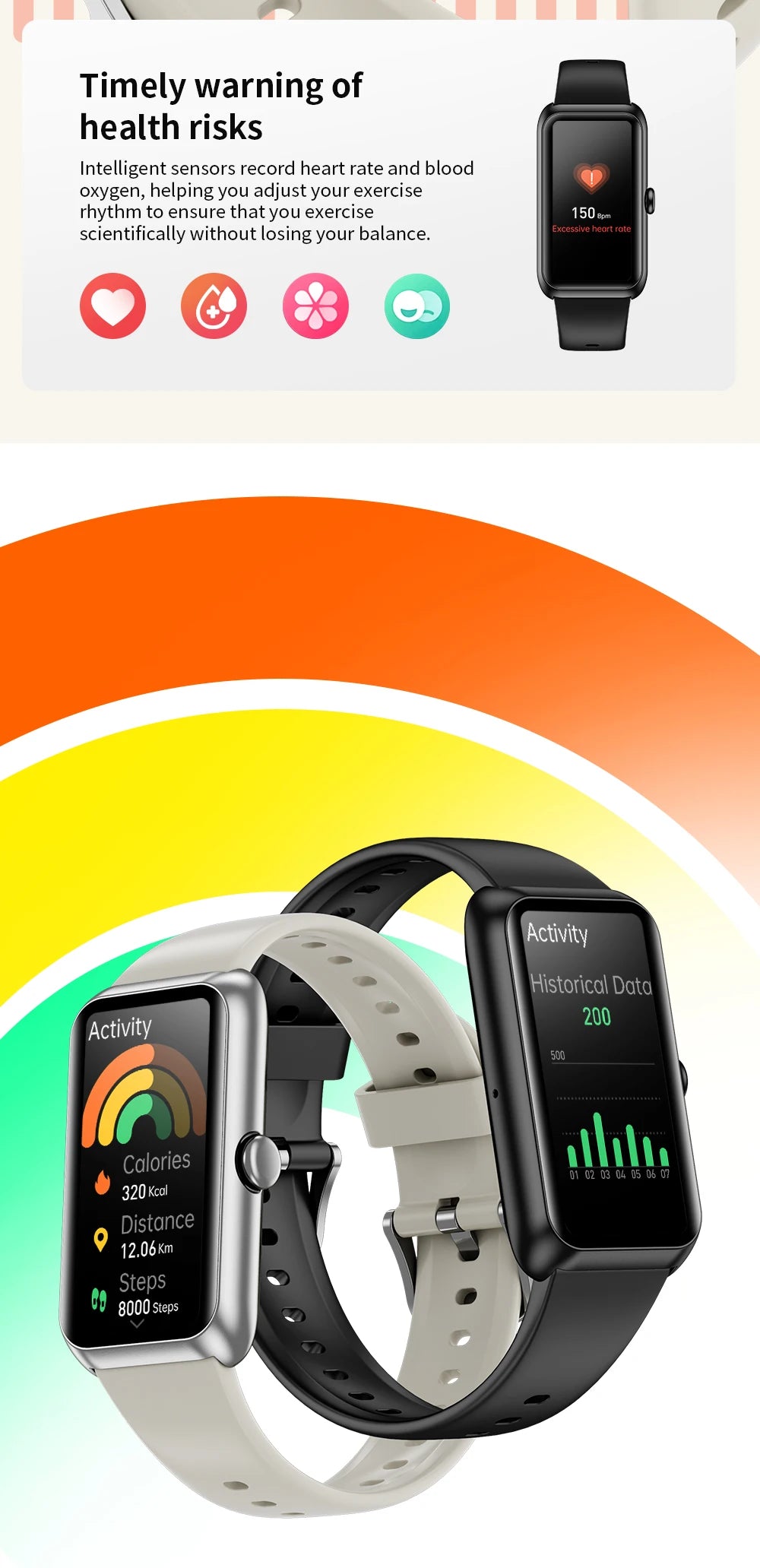 LIGE New Sport Fitness Tracker Smart Bracelet Heart Rate Blood Oxygen Monitor Call Reminder 1.47" Smartwatch Band For Men Women