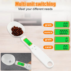 Electronic Kitchen Scale 0.1-500g Weight Measuring Tools Digital Spoon Scale Kitchen