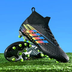 Men's Sneakers Soccer Shoes Football Boots Cleats Breathable Training Match