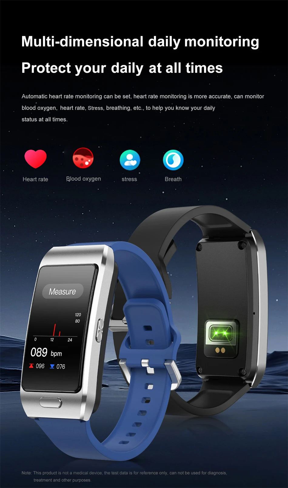 LIGE Sports Smart Watch with Earbuds Answer Make Calls 2 in 1 Bluetooth Music Watch GPS Track Fitness Smart Band for Women Men