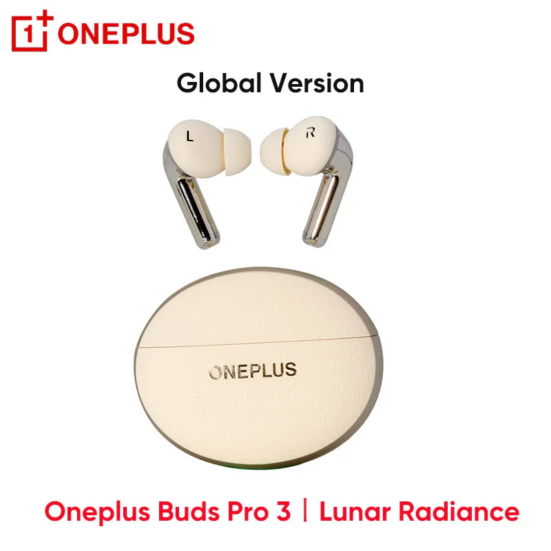 Global Version Oneplus Buds Pro 3 TWS Bluetooth Earphone 50dB Active Noise Canceling 43h Battery Life Bluetooth 5.4 IP55 AAC SBC
