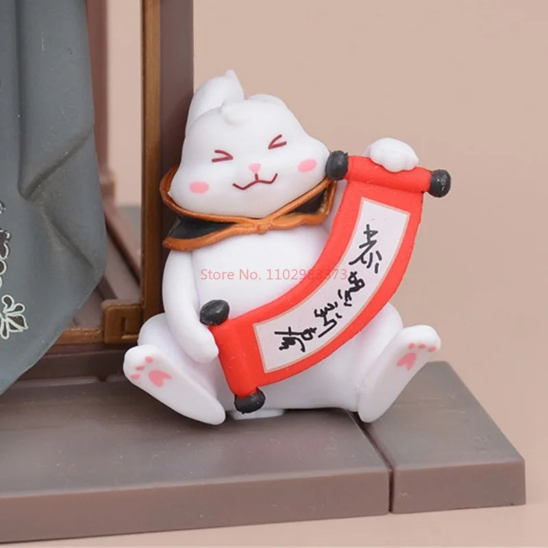 Re:life In A Different World From Zero Rem Emilia Chinoiserie Clothing Figure Model Collection Desktop Decoration Ornament Gifts