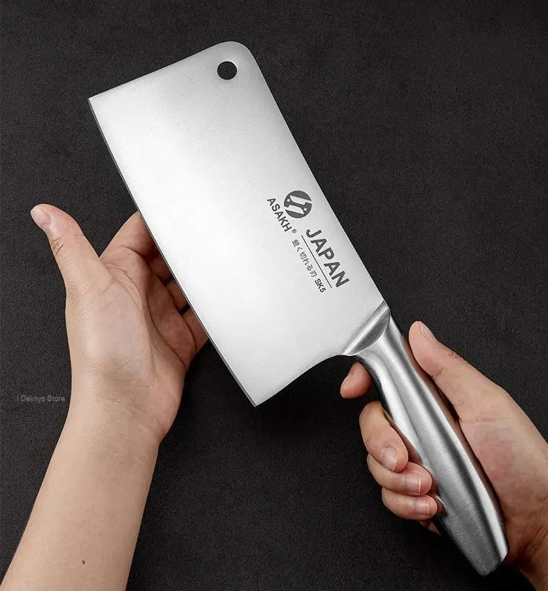 Japanese Kitchen Chef Knife Meat Fish Slicing Vegetable Cutter Stainless Steel Cleaver