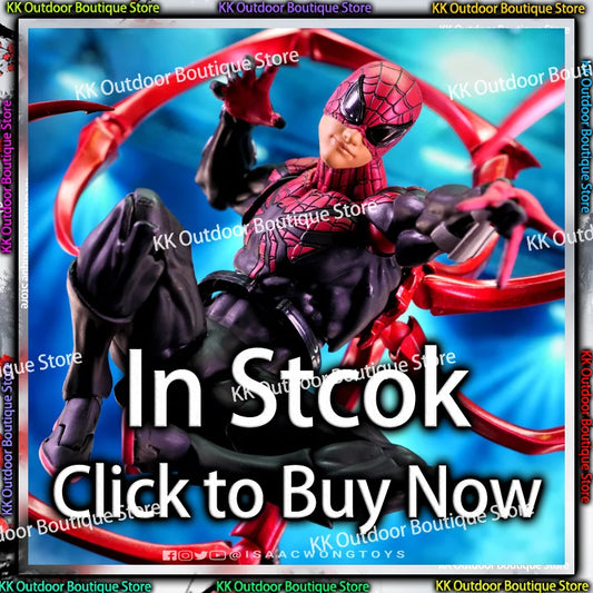 In Stock Mess Toys Superior Spider Man  Ultimate Neighbor Peter Parker Messtoys Spiderman Anime Action Figure Model Gifts Toys