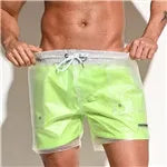 Desmiit Beach Board Shorts Men's Swimming Shorts Men Swimwear Swim Trunk Fast Dry Surfing Boardshorts Sport Short Bath Suit