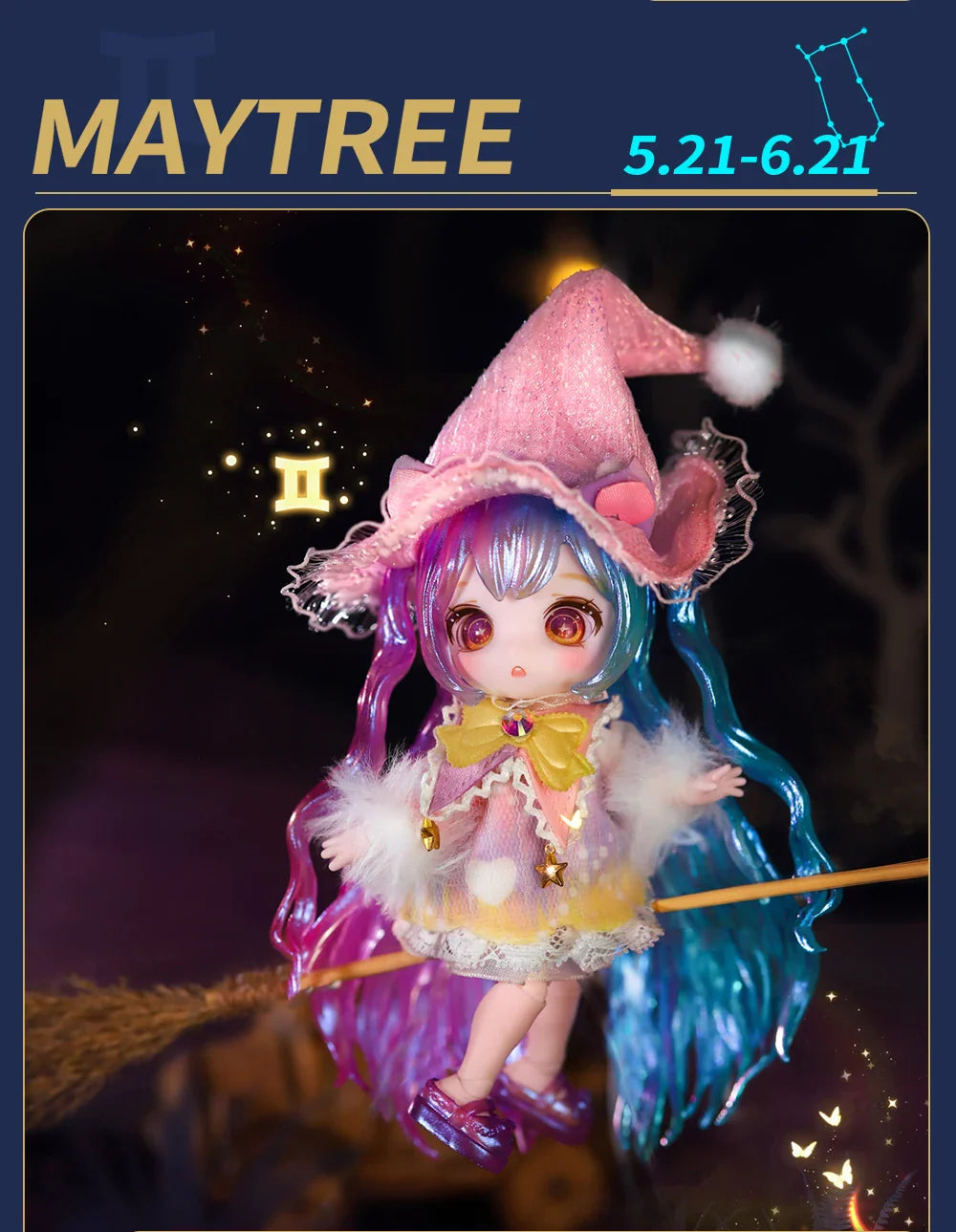 ICY DBS Dream Fairy Season 2 Constellation Maytree OB11 Doll BJD collectible Cute Animal 13cm SD Gift
