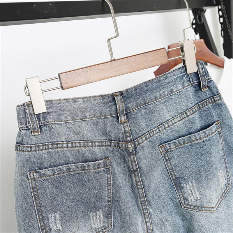 Womens Jeans Denim Loose Slim Fitted Vintage Harem Pants Plus Size Jeans