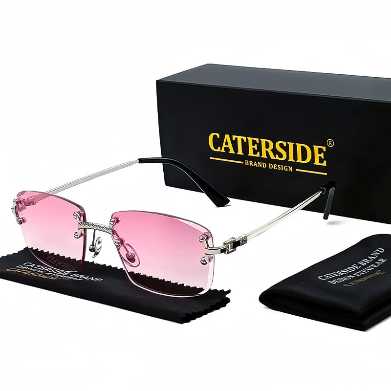 Sunglasses Men Women UV400 Small Gradient Sun Glasses For Men